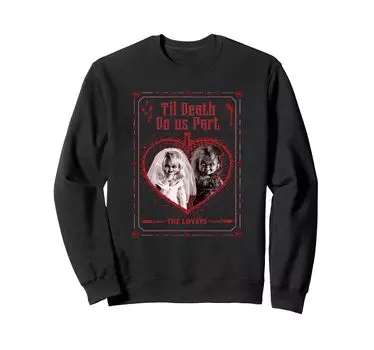 Chucky Day Sweatshirt Valentine s чёрный
