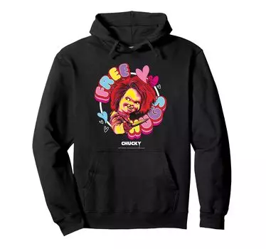 Chucky Free Hugs Stick Hoodie чёрный