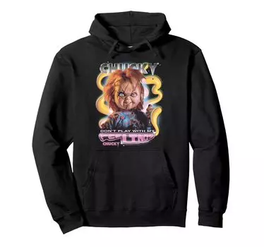 Chucky Play With My Feelings Hoodie Don t чёрный