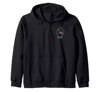 Chucky Rod Front Back Zip Parka & чёрный