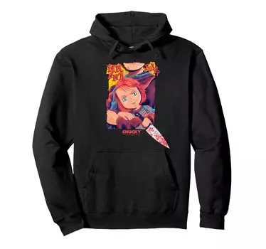 Chucky Vintage Wanna Play Hoodie чёрный
