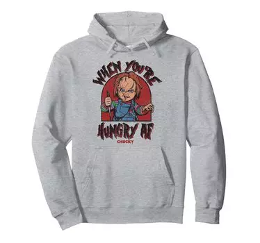 Chucky When Hungry AF Hoodie You re синий