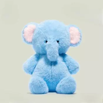 Чудесная плюшевая игрушка-слоненок, кукла-слоненок, кукла-подушка, подарок 20cm