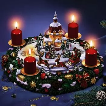 Чудесная рождественская мечта Святого Николая, рождественское украшение для дома, наклейка, праздничная вечеринка, новогодние принадлежности, украшения