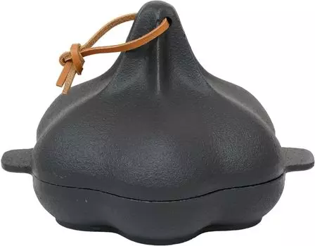 Чугунная жаровня Ikenaga Iron Works Garlic 011453 чёрный