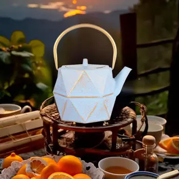 Чугунный чайник для заваривания чая 1,2 л Европейский стиль Многофункциональный традиционный ручной работы