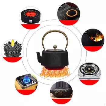 Чугунный чайник для заваривания чая и кофе, традиционный церемониальный чайник для кунг-фу