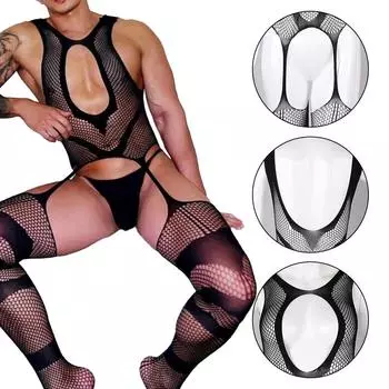 Чулки для тела Чулки Эротическое белье Полное тело Жаккард