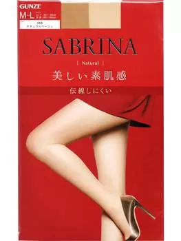 Чулки SABRINA Natural Natural бежевый L-LL