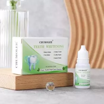 CHUMOLEE Зубы Белая и чистая жидкость 10 мл 1pc