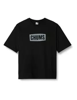 Chums Heavy Weight Logo Black L T-Shirt T-Shirt Men s чёрный