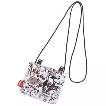 CHUMS Переработанный карман на плечо Чехол для носовых платков Карманный мешок Внешний карман (ЧУМЫ) Ч60-3564 (Z306: Путешествовать)