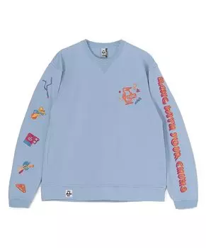 Chums Trainer Disco Time Crew Top Sax Men s