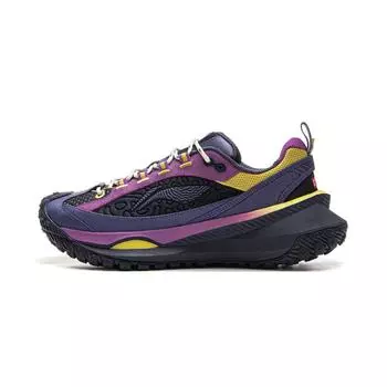Chums X Li Ning Explorer CRC Серия Сотрудничества Модные Спортивные Амортизирующие Низкие Кроссовки для Бега Унисекс Кроссовки для Бега Темно-синий Фиолетовый AZGV109-1 43