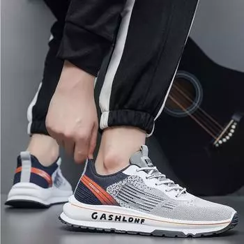 Кроссовки из толстой легкой сетки, мужские теннисные туфли для походов, размер 44, дизайнерская классика класса люкс, оригинальная, повседневная мужская обувь по низкой цене 39