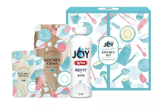 Chuo Bussan Joy Easy Kitchen Set Joy kitchen kitchen CBRK-8C (Дезинфицирующее тело, губка, впитывающая воду салфетка)