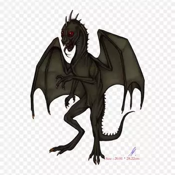 Чупакабра Deviantart Чупакабра рисунок утюгом на теплопередаче печать виниловые нашивки наклейки для одежды DIY аппликации моющиеся нашивки