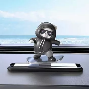 Chursangsa аксессуары для салона автомобиля, подвижная раздвижная доска, медведь, черный, 1 шт., корейские автомобильные аксессуары