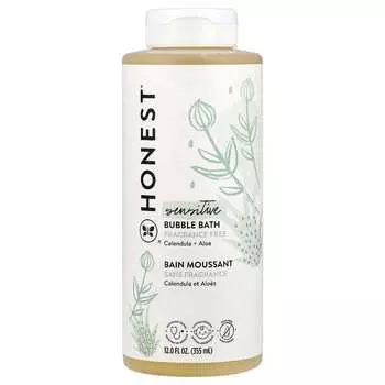 Чувствительный, Пена для ванны, Без отдушек, 355 мл (12 жидких унций)