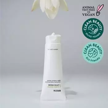 [Чувствительный успокаивающий/влажный барьер] Rovectin Calming Lotus Cream 60мл, корейская косметика