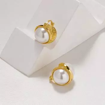 Чувство моды, дизайн, индивидуальность, двухсторонние жемчужные серьги, высококачественные, простые, легкие, роскошные, ретро-серьги для женщин