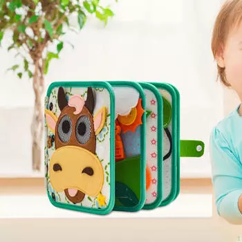 Чувствовал себя занятым книга активность игрушка ткань вполне для подарка детский день путешествия