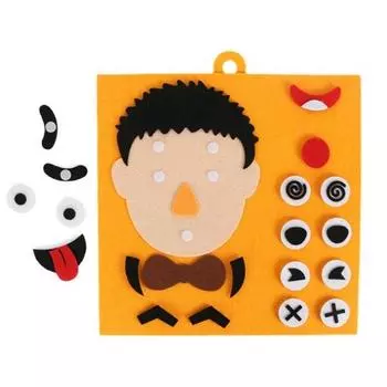 Чувствуется выражение обучающие развивающие игрушки учебные пособия головоломка изменение эмоций DIY детская игрушка father B