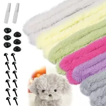 chuxinmy craft mall kit mall handmade color mix 20mm 15mm Искусственный мех кролика материал коралловый бархат материал work mall color mall handmade kit