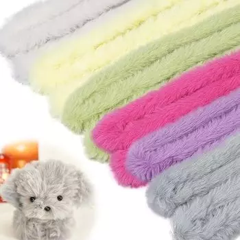 chuxinmy craft mall kit mall handmade color mix 20mm 15mm Искусственный мех кролика материал коралловый бархат материал work mall color mall handmade kit