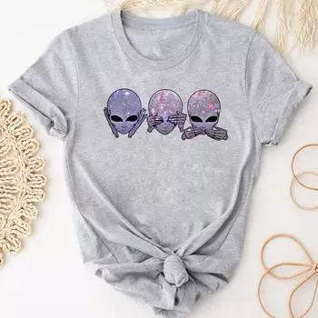 Чужой стиль, милая трендовая футболка 90-х годов, модная футболка, одежда, повседневная женская футболка с коротким рукавом и принтом, женская футболка с графикой S