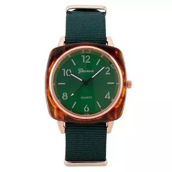 Чжоу Дунъюй звезда Интернет знаменитость женские часы женские кварцевые часы из холста красный