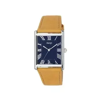 Ciargo SG-010 Фенхель Красочная коллекция Квадратная пара Мужчины Женщины Модные кожаные наручные часы