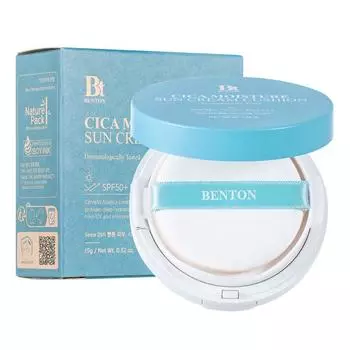 Cica увлажняющий солнцезащитный кушон для всей семьи SPF50+/PA++++, 1 шт., 15 г