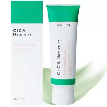 Cicatuart Cica Cream CICA Cream CICA Увлажняющий крем для лица Крем для тела Корейская косметика Сделано в Японии 1 флакон 100 г зелёный
