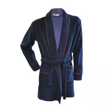 Ciciten 2103 Мужской флисовый халат с антифилингом