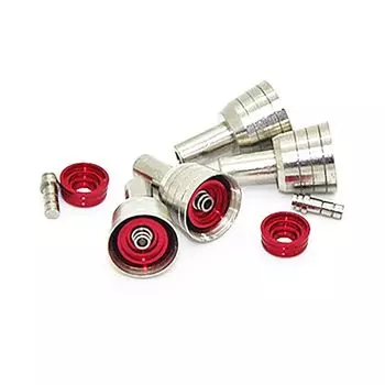 [Cicogna] металлический верньер gunpla металлические детали пластиковая модель модель порт впрыска Деталь вверх металлические детали (C3: красный)