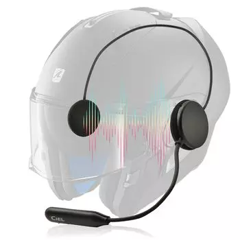 CIEL Solomate Jet Мотоциклетная Bluetooth-гарнитура с функцией отклика Музыка/Навигация/Телефон CL-T5-C