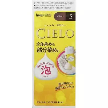 Cielo Hoyu Cielo Mousse Color 5 Коричневый 50г+50г