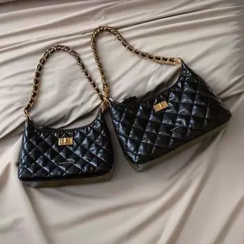 CIERRA KOREY Черная и золотая сумка-тоут для танцевальной музыки женская французская ароматная сумка с бриллиантами сумка-мессенджер через плечо