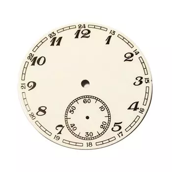 Циферблат секундная стрелка 6 для механизма ETA 6498 ST36 Запасная часть 38,9 мм часов