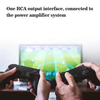 Цифро-аналоговый аудиоконвертер 192 кГц 24 бит ЦАП Конвертер Оптический коаксиальный вход RCA 3,5 мм Аудио чёрный