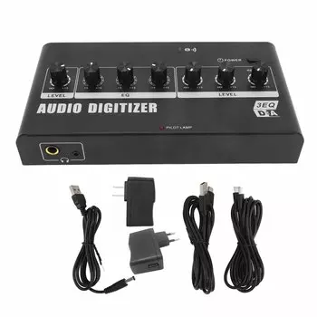 Цифро-аналоговый аудиоконвертер Bluetooth Оптический коаксиальный преобразователь в разъем 3,5 мм с типом C US Plug