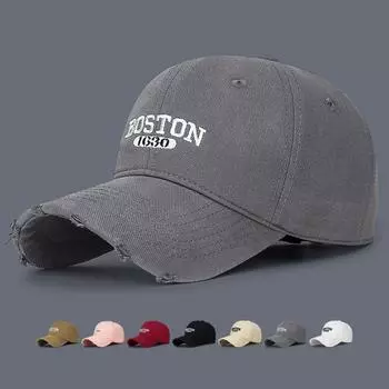 Цифровая бейсболка с вышивкой и отверстиями, хлопковая кепка унисекс, шляпа Snapback, шляпа с солнцезащитным козырьком, шляпа для рыбалки, козырек красный