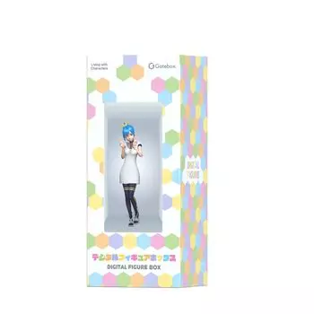 Цифровая фигурная коробка белая [Gatebox]