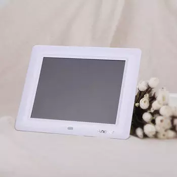 Цифровая фоторамка HD TFT-LCD с диагональю 8 дюймов и MP3-MP4-плеером с удаленным рабочим столом DE