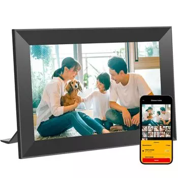 Цифровая фоторамка KODAK WiFi 1280 x 800 HD IPS сенсорный экран 32 ГБ памяти Интеллектуальная фоторамка Автоматический поворот Мгновенный обмен фотографиями/видео где угодно 10,1
