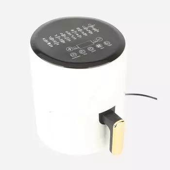 Цифровая фритюрница 6 л белая электрическая фритюрница без масла многофункциональная сенсорная защита компактная Ov