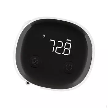 Цифровая измерительная лента для тела, линейка с двумя единицами, фитнес-оборудование, измерительный прибор для талии