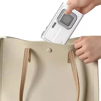 Цифровая камера 4K, экран 2,4 дюйма, детская камера, 48 МП, 1080P HD, 16-кратный цифровой зум чёрный