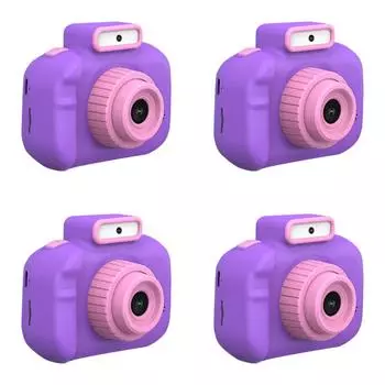Цифровая камера USB зарядка микро камера игрушка для детей подарки на вечеринку (фиолетовый)